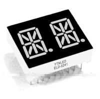 2-Digit Alphanumeric Display - Red 0.54" [ELD-5241AS]